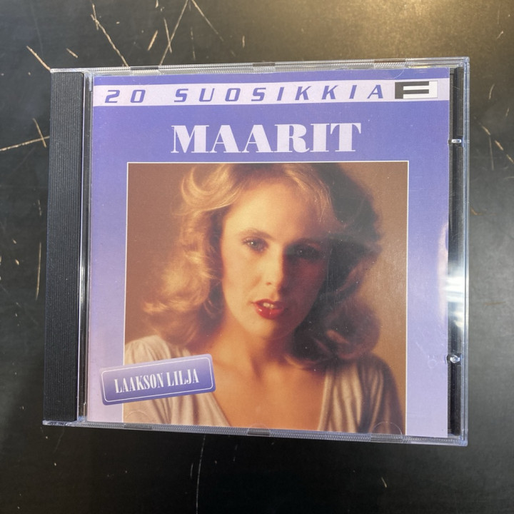 Maarit - 20 suosikkia CD (VG/VG+) -iskelmä-